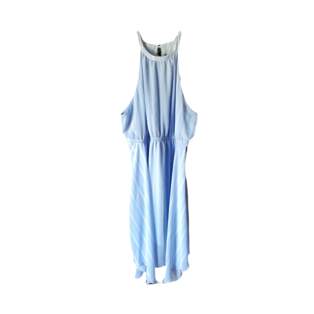 BCBG Paris Women's Halter Chiffon Dress